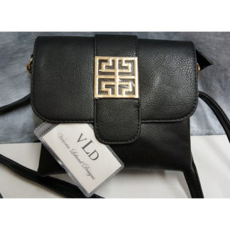 Victoria Leland Designs Cross Body Bag-Black