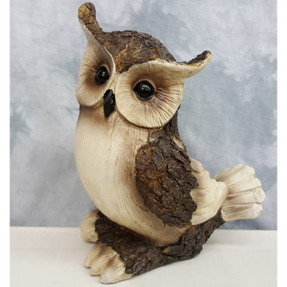 Young's Resin Owl Statue, 9-Inch