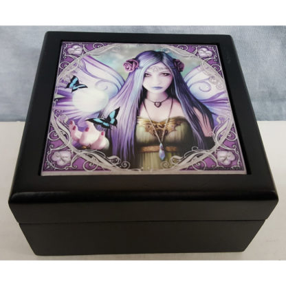 Anne Stokes Collection Mystic Aura Mirror Box 10cm
