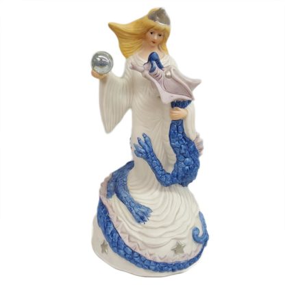 Sorceress Holding Dragon Musical Figurine