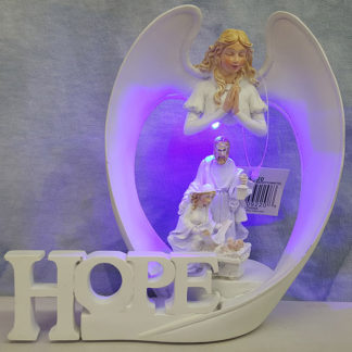 Angel Wings Of Hope Nativity White