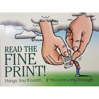 Read the Fine Print: Things You'll Learn If You Love Long Enough by Richard Thompson