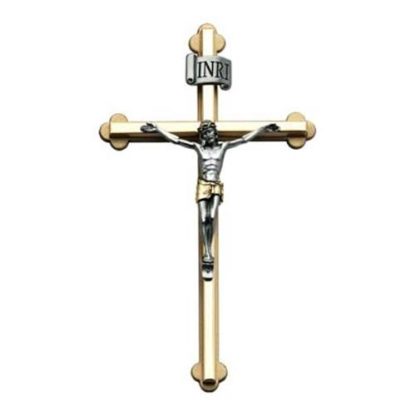 Cathedral Art 8 In 2 Tone Wall Crucifix