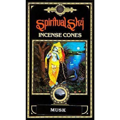 Spiritual Sky Incense Cones - Musk