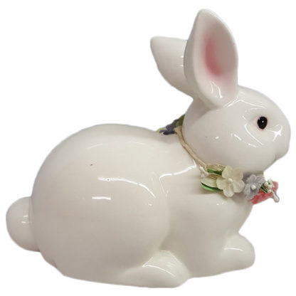 Russ Berrie Porcelain Sitting Bunny