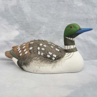 Lefton China Nest Egg Collection Loon Figurine