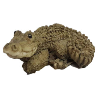 Stone Critters Littles Alligator Figurine