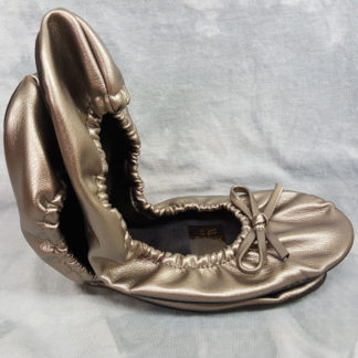 Sidekicks Metallic Ballet Flat Shoes