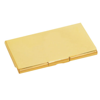 Sanis Gold Business Card Holder Case