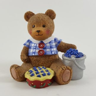 Button Bears Sweet As Pie Bear Figurine
