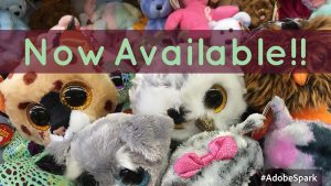 Many Ty Beanie Babies have been added
