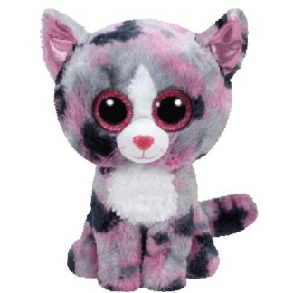 TY Beanie Boos - Lindi the Pink Cat (Regular Size)