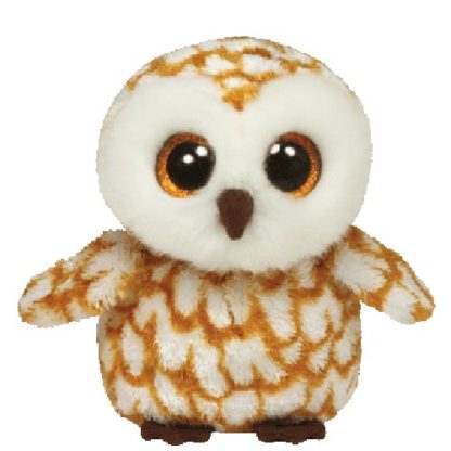 Ty Beanie Boos - Swoops the Brown Barn Owl (Glitter Eyes)