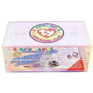 TY Beanie Babies Official Club Collector's Card Storage Box