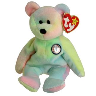 Ty Beanie Baby - BB Birthday Bear
