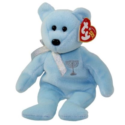 Ty Beanie Baby - Happy Hanukkah the Bear (Menorah on chest)