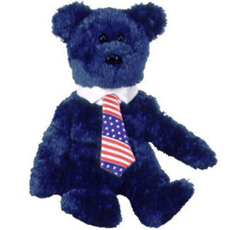 Ty Beanie Baby - Pops the Bear (USA Tie Version)