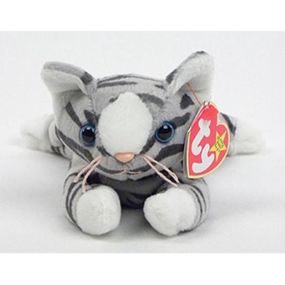 TY Beanie Baby - Prance the Gray Tabby Cat