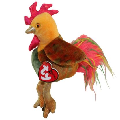 TY Beanie Baby - The Rooster Chinese Zodiac