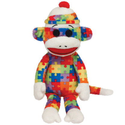 Ty Beanie Baby - Sock Monkey Puzzle