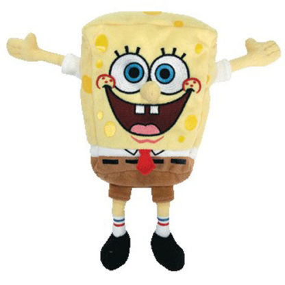 Ty Beanie Baby - Spongebob Squarepants - Best Day Ever