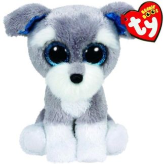 TY Beanie Boos - Whiskers the Schnauzer Dog (Regular Size)