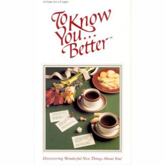 Getting To Know You Better Board Game