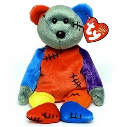 TY Beanie Baby - Frankenteddy Bear (various colored feet)