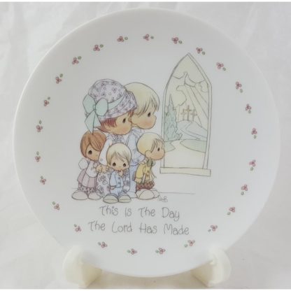 Enesco Precious Moments This Is The Day Our Lord Has Made Plate