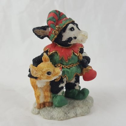 Cowtown Santa's Little Heifer by Ganz 1993