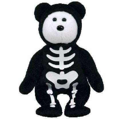 TY Beanie Baby - Boneses the Skeleton Bear