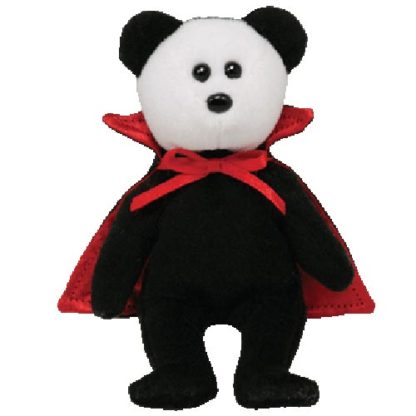 TY Halloweenie Beanie Baby - Twilight the Vampire Bear