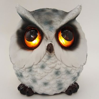 White Owl Night Light 5.6"T