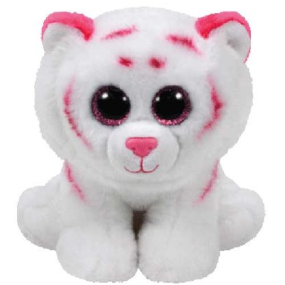 TY Beanie Baby - Tabor the Pink & White Tiger
