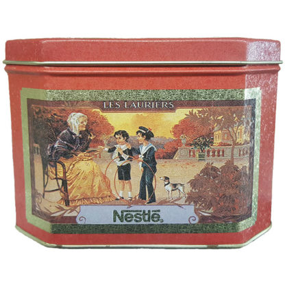 Bristolware Vintage Nestle Les Lauriers Tin