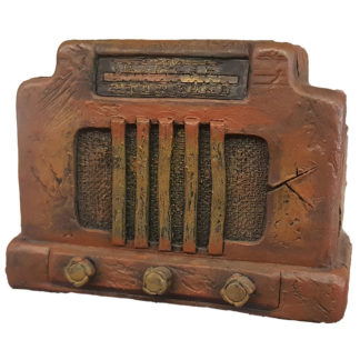 Popular Imports Wooden Antique Radio