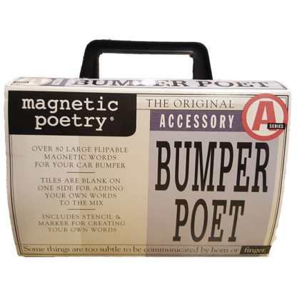 Magnetic Poetry Bumper Poet Set In Case