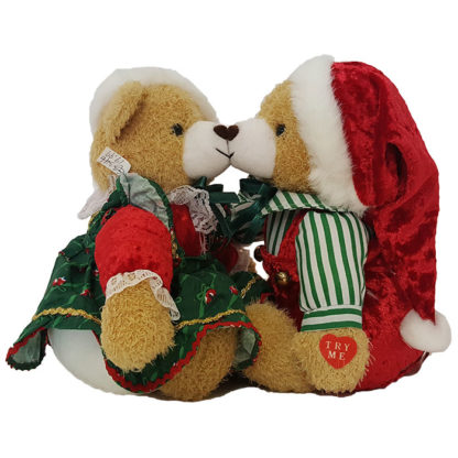 Ganz A Christmas Gift Musical Kissing Bears