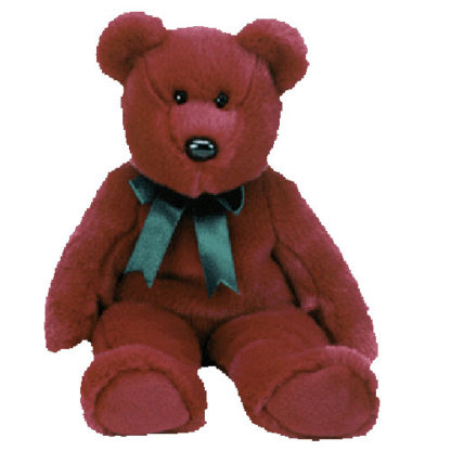 TY Beanie Buddy - Cranberry Teddy (14 inch)