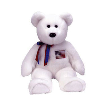 TY Beanie Buddy - Libearty the Bear (14 inch)