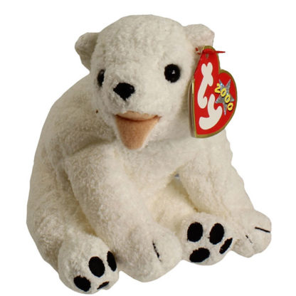 TY Beanie Baby - Aurora the Polar Bear (6.5 inch)