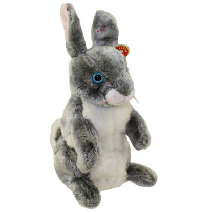 TY Beanie Baby - Hopper the Bunny (7 inch)