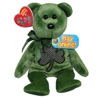 TY Beanie Baby 2.0 - Luckier the Irish Bear