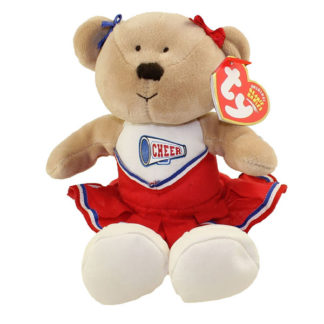 TY Beanie Baby - Pompoms the Cheerleader Bear (9 Inch)
