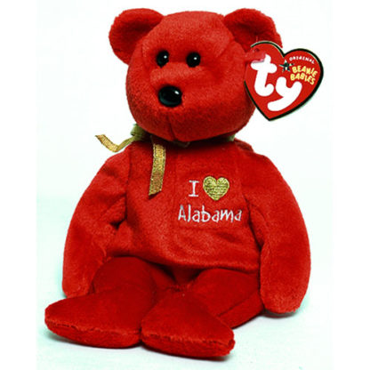 TY Beanie Baby - Alabama the Bear (8.5 inch)