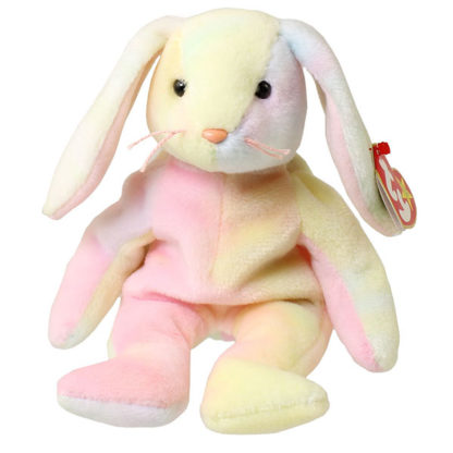 TY Beanie Baby - Hippie the Tie-Dyed Bunny (8.5 inch)