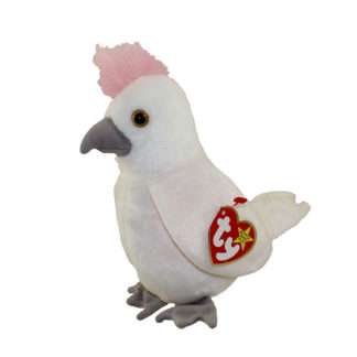 TY Beanie Baby - Kuku the Cockatoo Bird (6.5 inch)