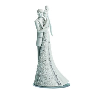 Language of Love "Forever" Cake Topper, 6.25-Inch