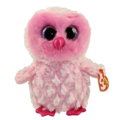 Ty Beanie Boos - Twiggy the Pink Owl