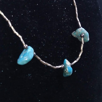 Turquoise and Silver Necklace